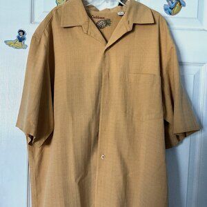 Vintage Caribbean Men's Hawaiian Shirt (L)